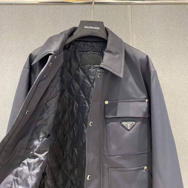 Мужская куртка Prada мужской черный 161714-2