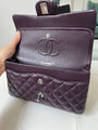 Сумка Chanel 2.55 женский кожа фиолетовый 146986-4