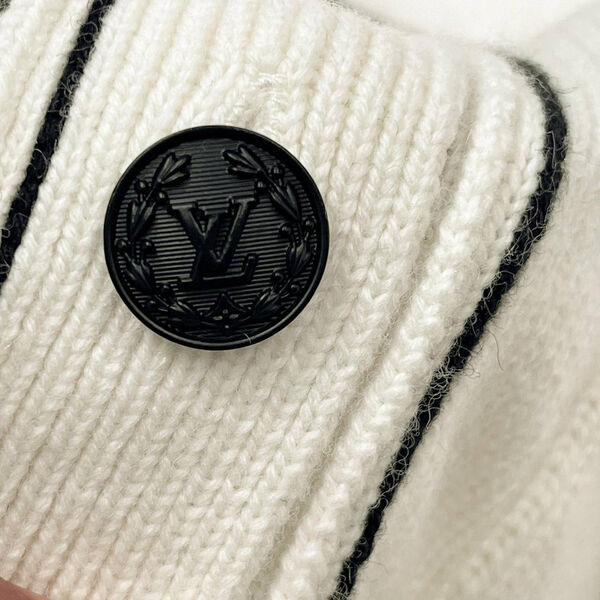Платье Louis Vuitton женский вязаная ткань бежевый 197051-6