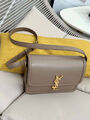Сумка Saint Laurent Solferino женский кожа бежевый 97036-4