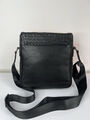 Мужская сумка мессенджер Bottega Veneta мужской кожа черный 149913-4