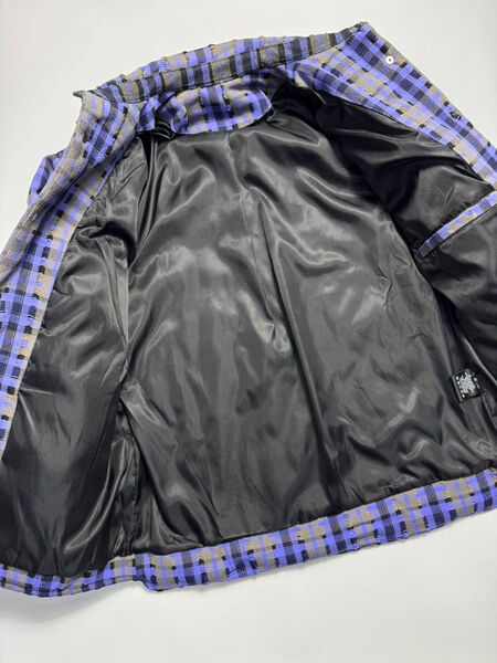 Мужская рубашка утепленная Chrome Hearts мужской фиолетовый 175762-2