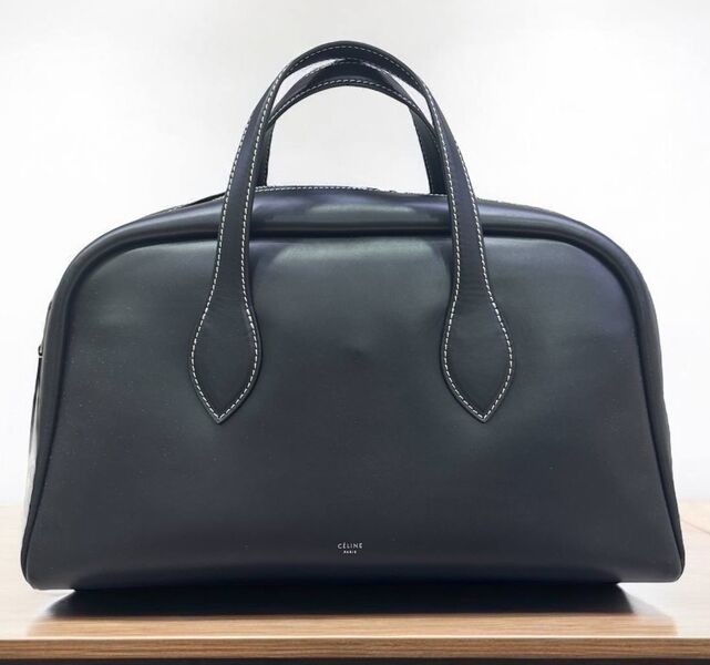 Сумка Celine женский кожа черный 162537
