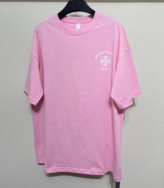 Футболка Chrome Hearts женский розовый 139895