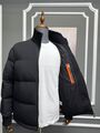 Мужской пуховик Hermès мужской черный 167820-7