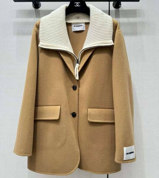 Пальто Jil Sander женский бежевый 135167