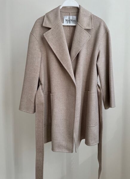 Пальто Max Mara женский кашемир розовый 160375
