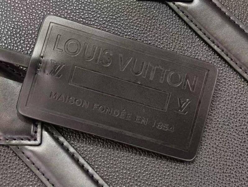 Мужской портфель Louis Vuitton мужской кожа черный 52092-4