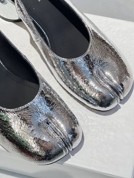 Туфли Maison Margiela женский кожа графитовый 119580-4