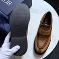 Мужские лоферы Christian Dior мужской замша 172237-3