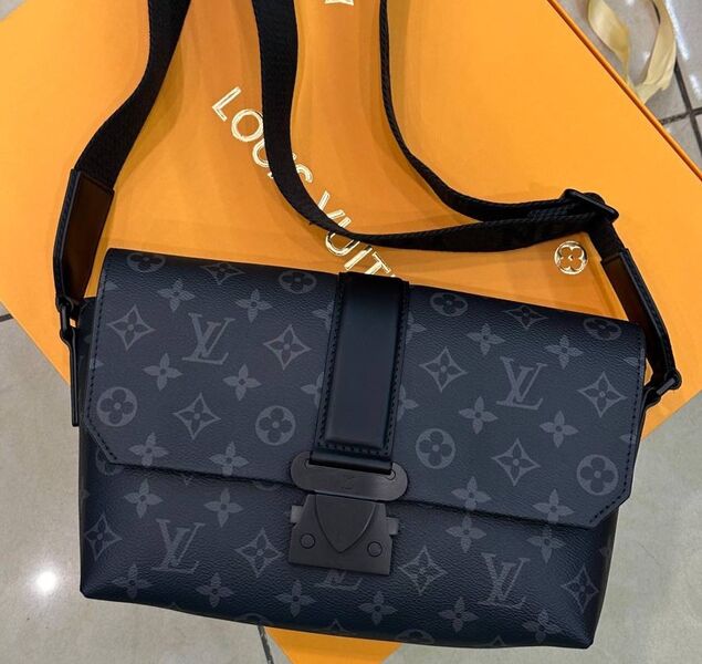 Мужская сумка мессенджер Louis Vuitton мужской канва синий 135245