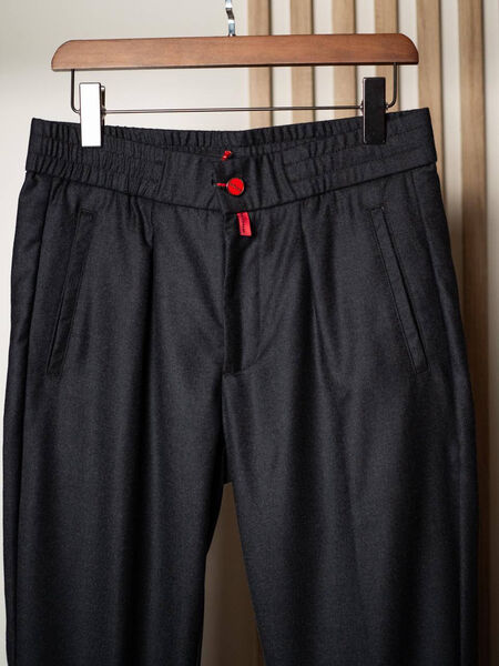 Мужской костюм Kiton мужской черный 173499-5