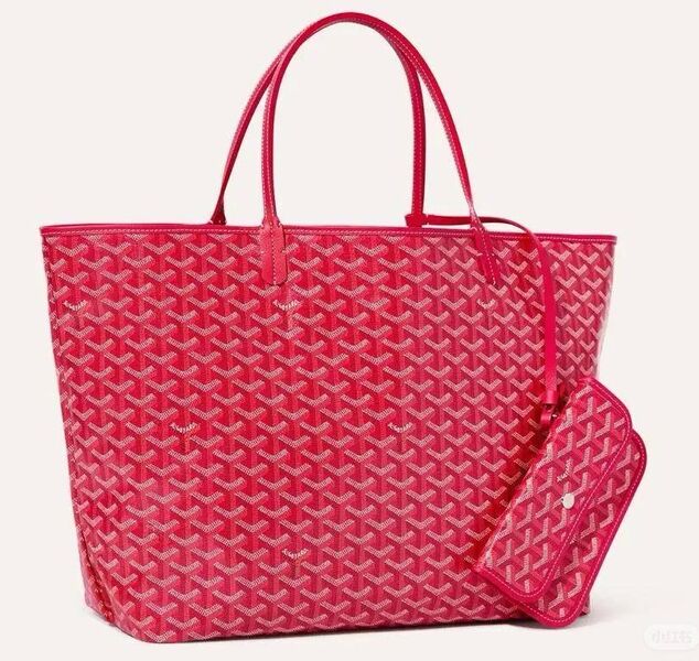 Сумка Goyard женский кожа бордовый 186472