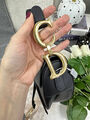Сумка Dior Saddle женский кожа черный 74392-14
