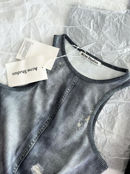 Топ Acne Studio женский графитовый 145957-3
