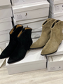 Ботильоны Isabel Marant женский замша болотный 13241-4