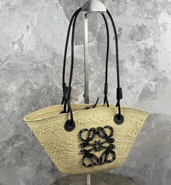 Сумка Loewe женский солома бежевый 187372