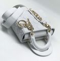 Сумка Lady Dior женский кожа белый 75959-2