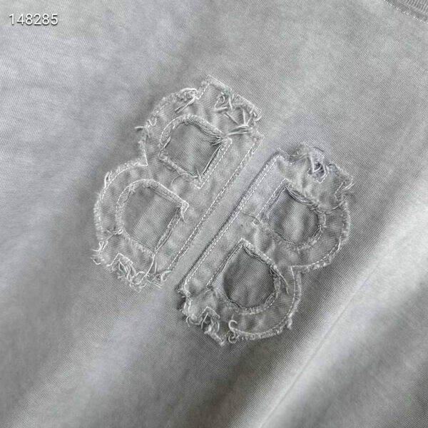 Мужская футболка Balenciaga мужской графитовый 170859-4