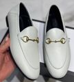 Лоферы Gucci женский кожа белый 99939-1