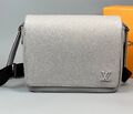 Мужская сумка мессенджер Louis Vuitton мужской кожа графитовый 147910-1