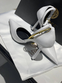 Туфли Versace женский кожа белый 81757-3