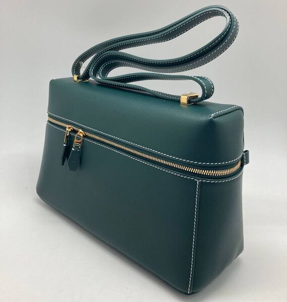 Сумка Loro Piana женский кожа бирюзовый 128165