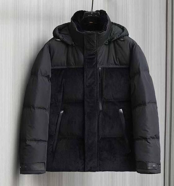 Мужской пуховик Zegna мужской черный 161533