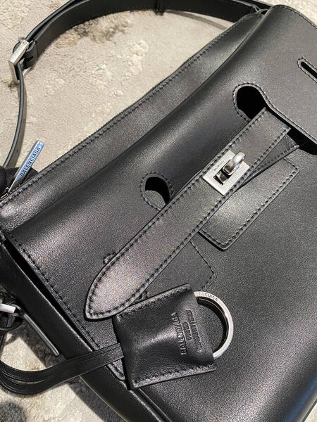 Сумка Balenciaga женский кожа черный 194547-8