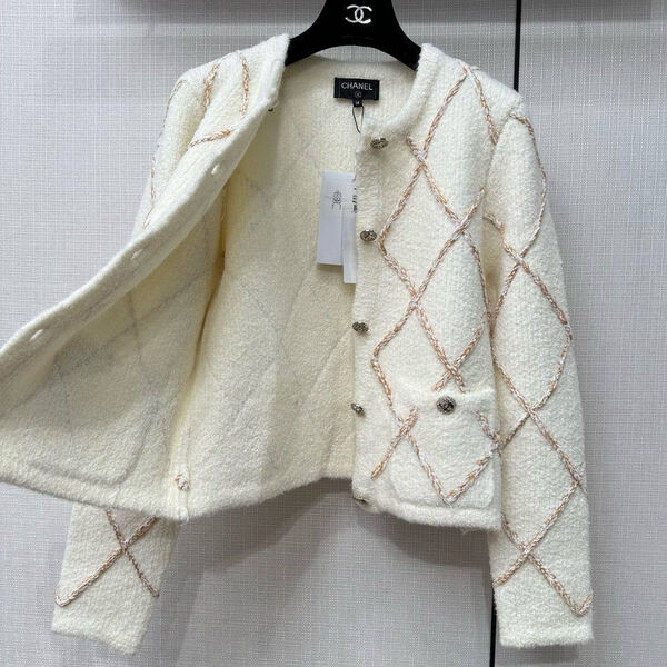 Пиджак Chanel женский белый 171640-2