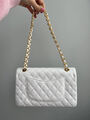 Сумка Chanel 2.55 женский кожа белый 134274-2