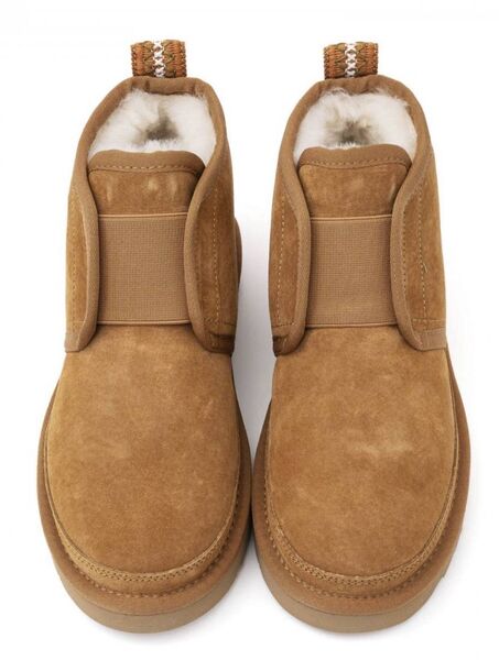Угги Ugg женский замша бежевый 133833