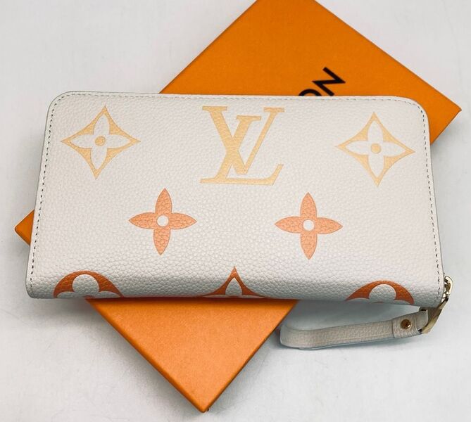 Кошелек Louis Vuitton женский кожа белый 138709