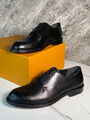 Мужские туфли Louis Vuitton мужской кожа черный 172932-9
