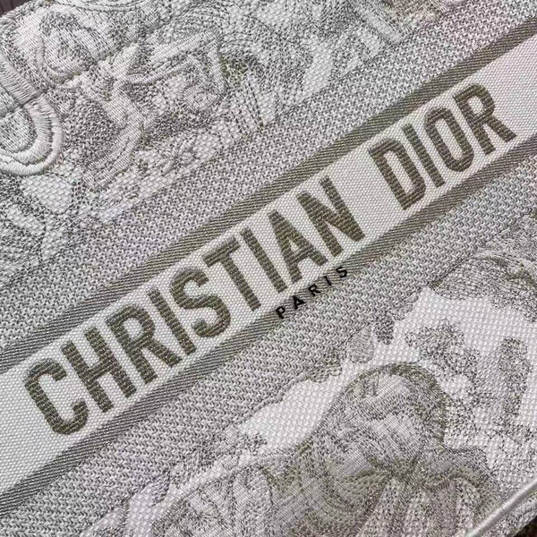 Сумка Christian Dior Book 41 женский текстиль графитовый 74187-2