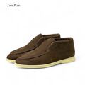 Мужские лоферы Loro Piana мужской замша 169389-3