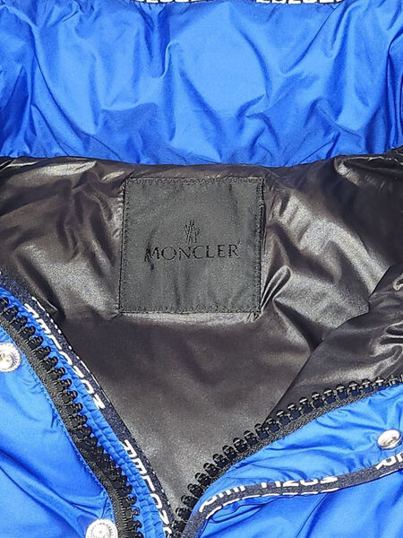 Мужской пуховик Moncler мужской бирюзовый 169844-5