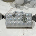 Сумка Christian Dior Lady женский кожа графитовый 142727-2