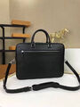 Мужской портфель Louis Vuitton мужской кожа черный 100124-9