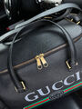 Дорожная сумка Gucci мужской кожа черный 113460-3