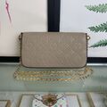 Сумка Louis Vuitton женский кожа бежевый 76160-6