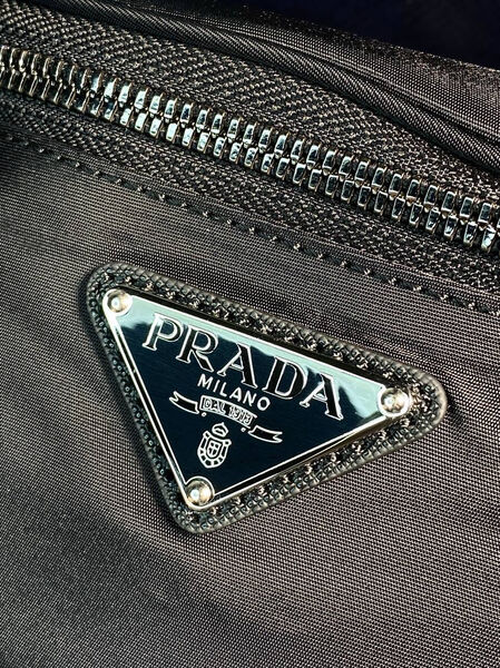 Мужская сумка слинг Prada мужской нейлон черный 155341-3
