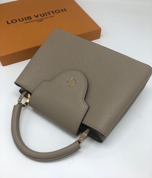 Сумка Louis Vuitton Capucines женский кожа 76634-3