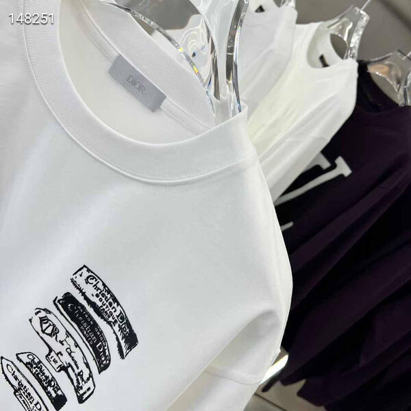 Мужская футболка Christian Dior мужской белый 170883-7