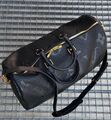 Дорожная сумка Louis Vuitton мужской кожа черный 19214-1
