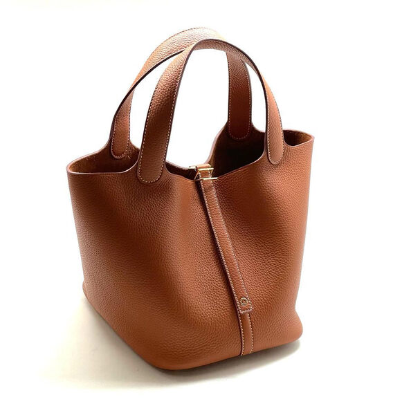 Сумка Hermès женский кожа бежевый 98799-3