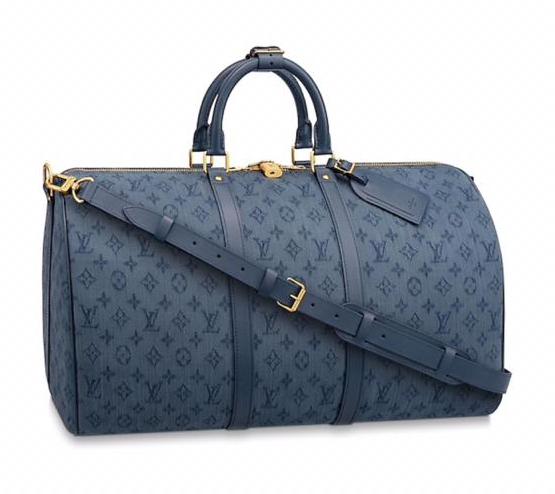 Дорожная сумка Louis Vuitton мужской канва синий 19182-6