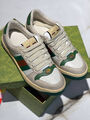 Кеды Gucci женский кожа swift салатовый 109702-2