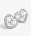 Серьги Chanel графитовый 175395-1