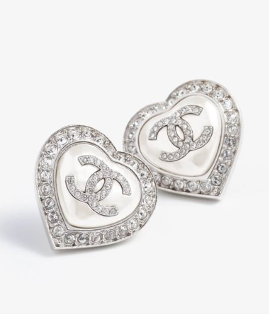 Серьги Chanel графитовый 175395